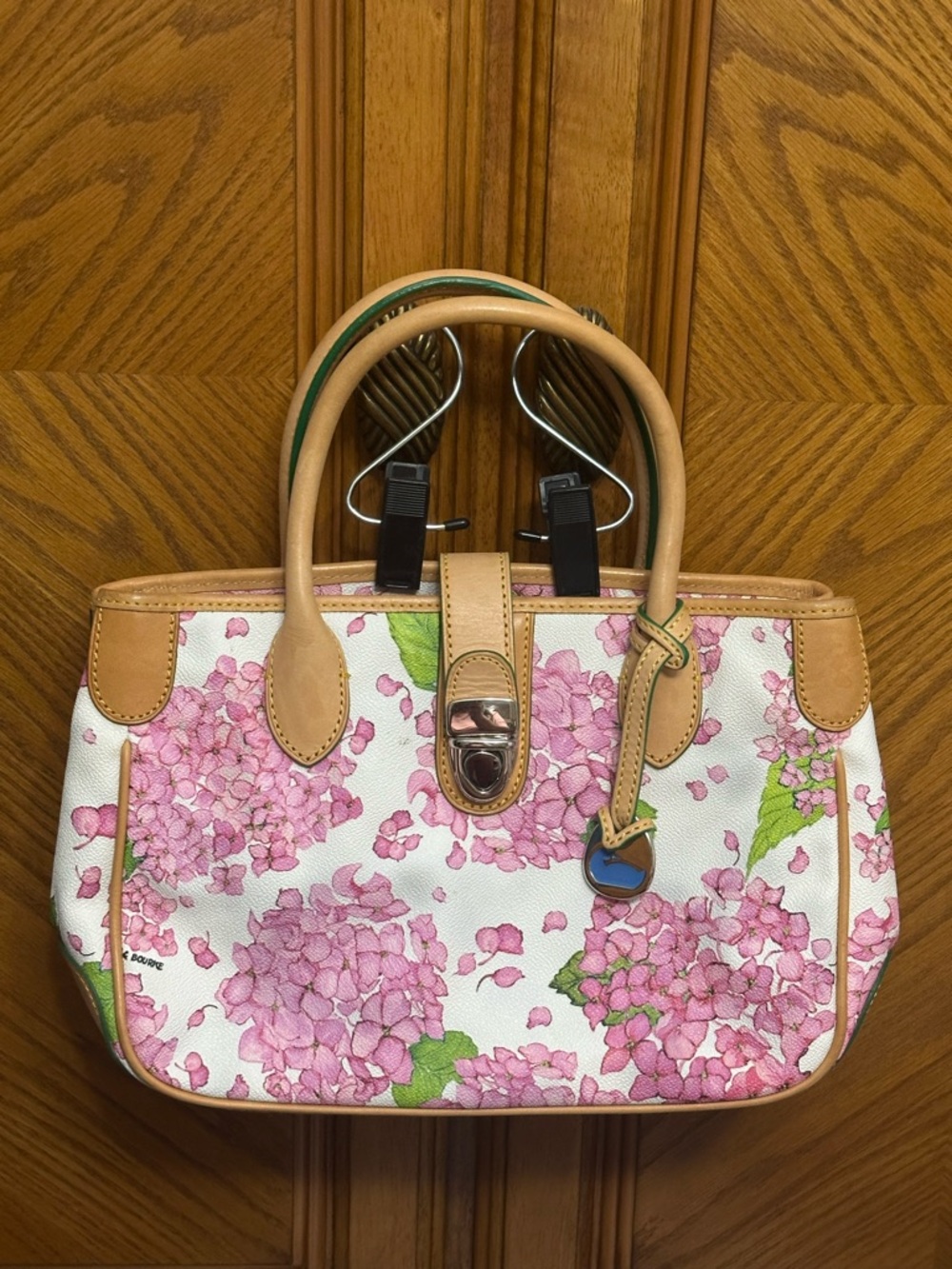 Dooney & Bourke Hydrangea Small Double Handle Tote